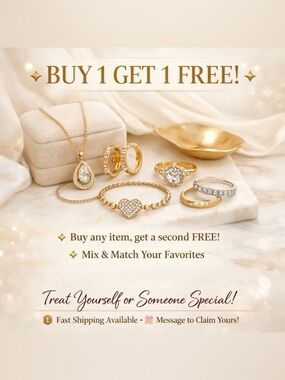 BUY 1 GET 1 FREE!